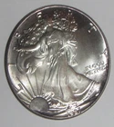 1987  SILVER 1 OZ DOLLAR AMERICAN EAGLE WALKING LIBERTY dollar coin