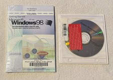 GATEWAY Microsoft Windows 98 PC Operating Manual CD  Restoration CD sealed new