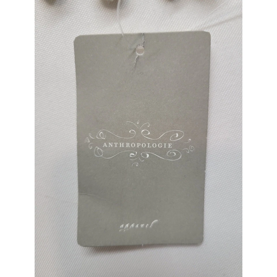 Anthropologie Nuevo con Etiquetas Bufanda Mantón Bordado Negro Blanco Borla Bordada 98" Largo Foto 3 de 4