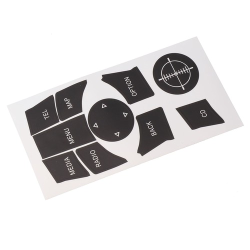 Button Repair Decal Sticker For F30 F31 F34 E90 E92 E93 2009-15 Replacement - Picture 4 of 22