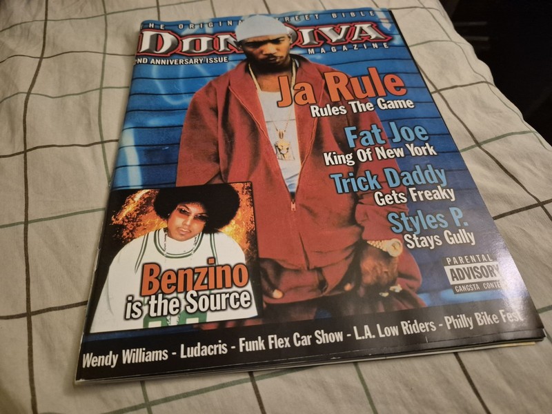 DON DIVA magazine Ja Rule Benzino Fat Joe Calvin Klein Mike Concepcion Styles P