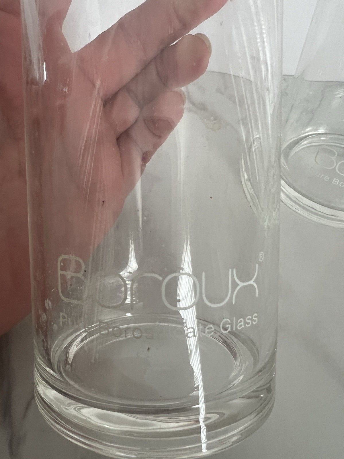 Boroux 16.9 oz (.5 liters) Original Pure Borosilicate Glass Bottle Set Of 4