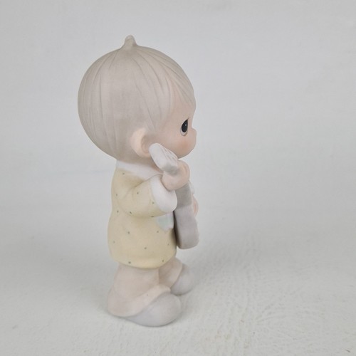 Precious Moments 12378 "Happines Is The Lord" Porcelain Figurine - Picture 2 of 6