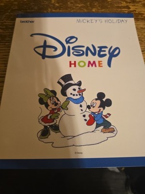Brother Disney Home Mickys HOLLIDAY Design Card