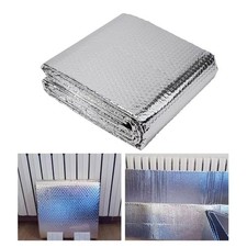 Radiator Reflective Insulation Foil 5m x 60cm Heat Reflector Bubble Sheet UK