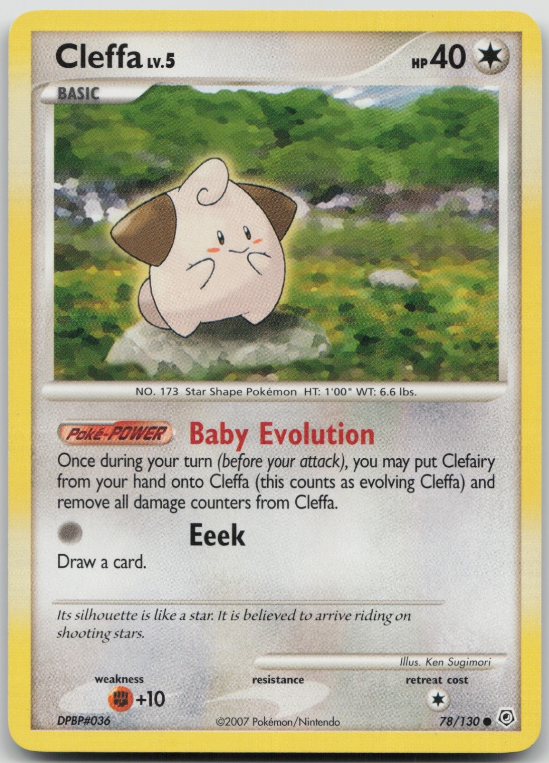 Cleffa 78/130 Common Diamond and Pearl LP Normal