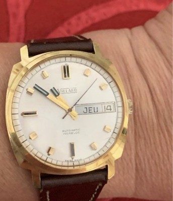 vintage automatik Swiss Herrenuhr