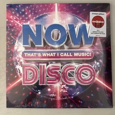 Now That's What I Call Music Disco 2 LP Pink & Blue Vinyl Brand New Sealed