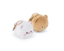 Milk Mocha Bear: Chonky Plush Keychain Set