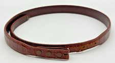 Vintage BARRY KIESELSTEIN-CORD Alligator Leather Belt