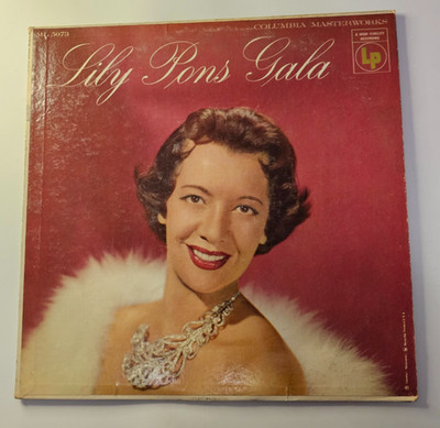 Lily Pons Gala Vinyl Record ML 5073 SSR