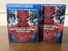 The Amazing Spider-Man Blu-Ray + DVD (3-Disc, 2012) with Slipcover