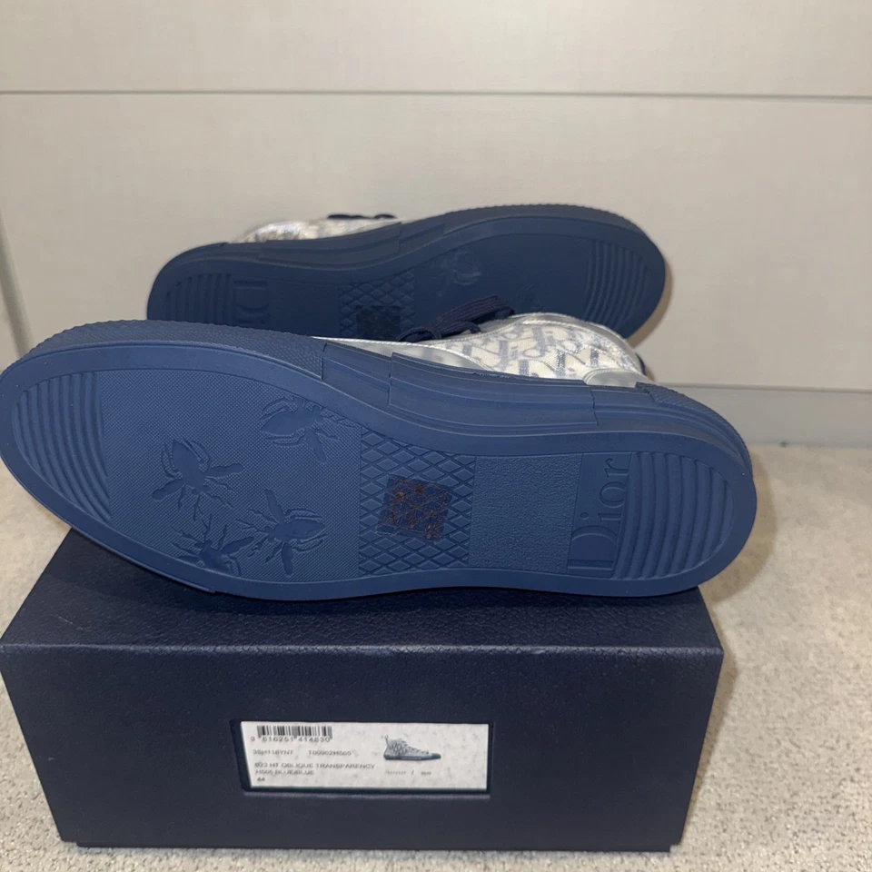 Dior B23 High Dior Oblique Navy Blue White Size 44 - Image 4 of 4