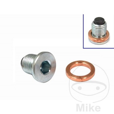 JMP Magnetische Ölablassschraube aus Titan mit Dichtung M14X1.50 MM