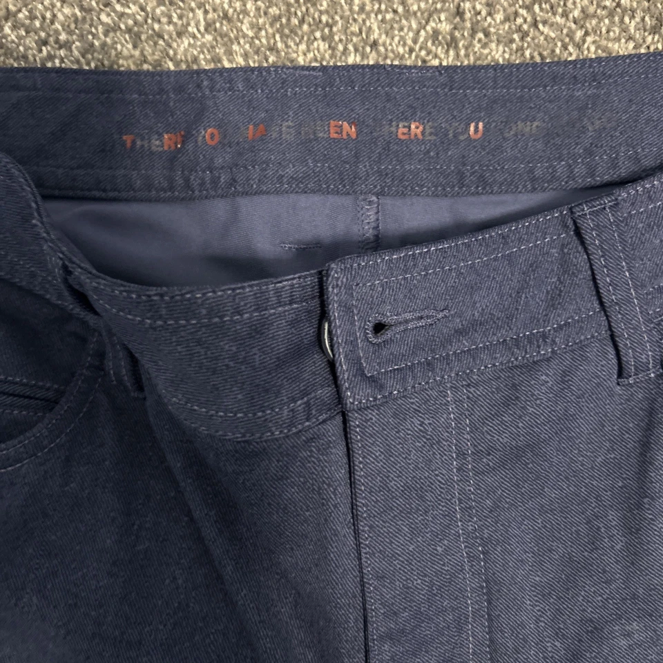 Pantalones deportivos para exteriores Rhone Commuter azules de poliéster para hombre talla 35 35 X 28 Foto 2 de 4