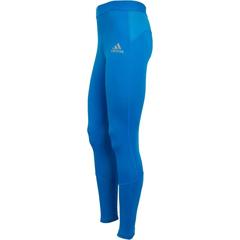 Adidas Leggings Mens Compression Large Blue AEROREADY Techfit Training Tights - Image 2 of 4