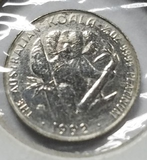1992 Australia Platinum Koala $5 | 1/20 oz Platinum | .9999 Platinum Coin