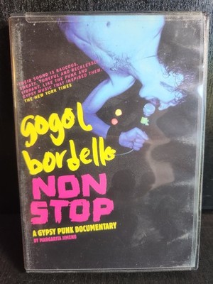 GOGOL BORDELLO NON STOP DVD  A GYPSY PUNK DOCUMENTARY 2010 VG+