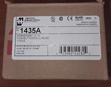 *BRAND NEW* Hammond Manufacturing 1435A Push Button Enclosure 1-Hole + Warranty!
