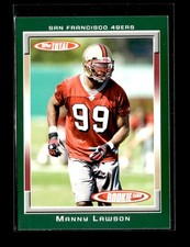 Manny Lawson RC: 2006 Topps Total Rookie Card #535. rookie card picture
