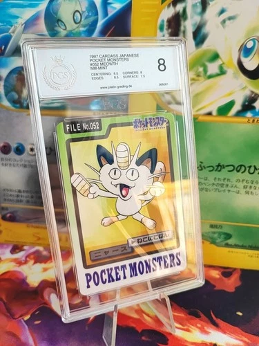 Meowth PSA 8