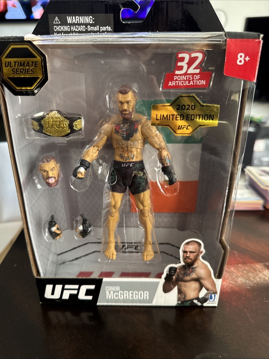 UFC Conor McGregor フィギュア チャンピオンベルト付 UFC Ultimate Series 2020 Limited Edition Conor McGregor Action
