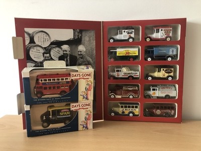 Vintage Branding Werbung Auto LKW Van Bus Modelle x12 inkl. Days Gone - Neu in OVP