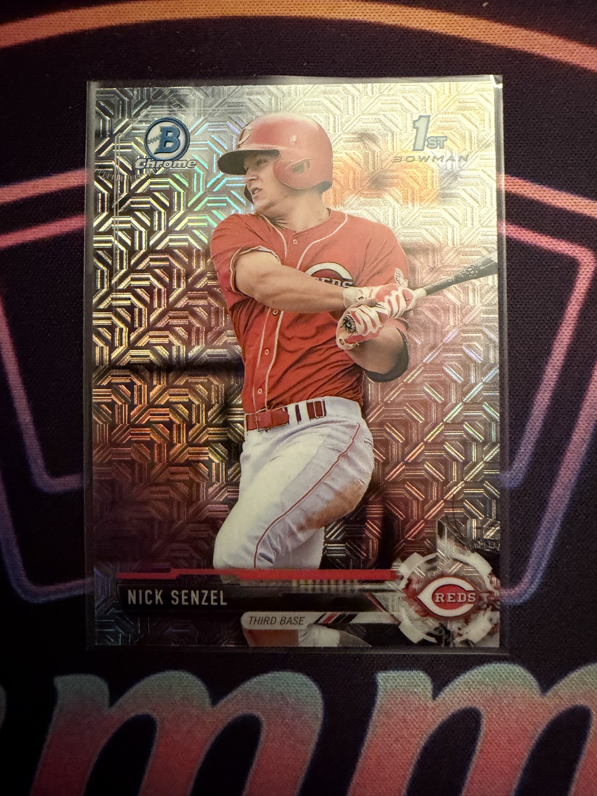 2017 Bowman - Chrome Prospects Nick Senzel #BCP1 Refractor (RC)