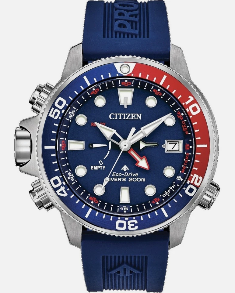 Reloj de buceo Citizen Promaster Aqualand BN2038-01L esfera azul Foto 4 de 4