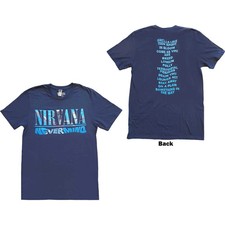 Nirvana T-Shirt: Nevermind (Back Print) OFFICIAL NEW