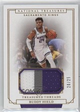2019-20 Panini National Treasures Treasured Threads Prime /25 Buddy Hield 0l1u