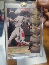 1995 Classic 5 Sport  Signature #S93 BARRY BONDS 300/630 On Card Auto 