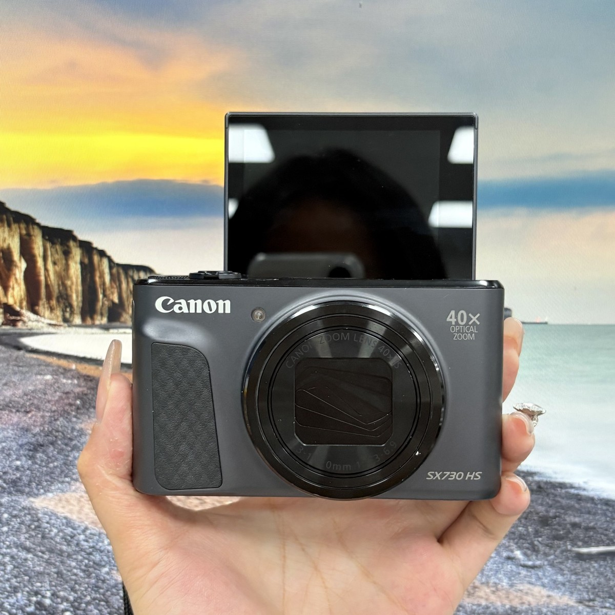 Canon PowerShot SX730 HS Black 20.3MP 40x Zoom Digital Camera - 90 