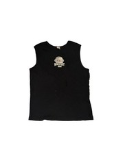 Vintage 2004 Palm Harbor Bikefest Biker Sleeveless Shirt Black Motorcycle Kids