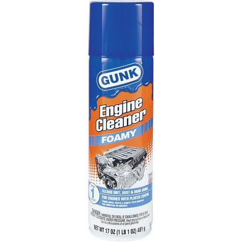 Gunk 17 Oz. Aerosol Foamy Engine Cleaner Degreaser FEB1 Pack of 12 Gunk FEB1