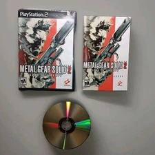 Metal Gear Solid 2: Sons of Liberty CIB PlayStation 2 PS2 Complete Reg Card