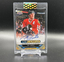 2024-25 Upper Deck Clear Cut Tony Amonte UD Canvas Signatures Auto SP #CS-TA