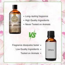 3.38FL.OZ Fresh Linen Fragrance Oils for Aromatherapy, Essential Oils for Dif...