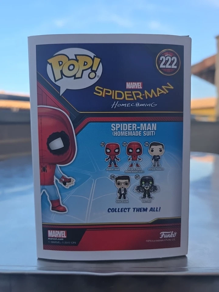 Funko Pop Spider-Man Homemade Suit Homecoming 222 - Imagen 2 de 4