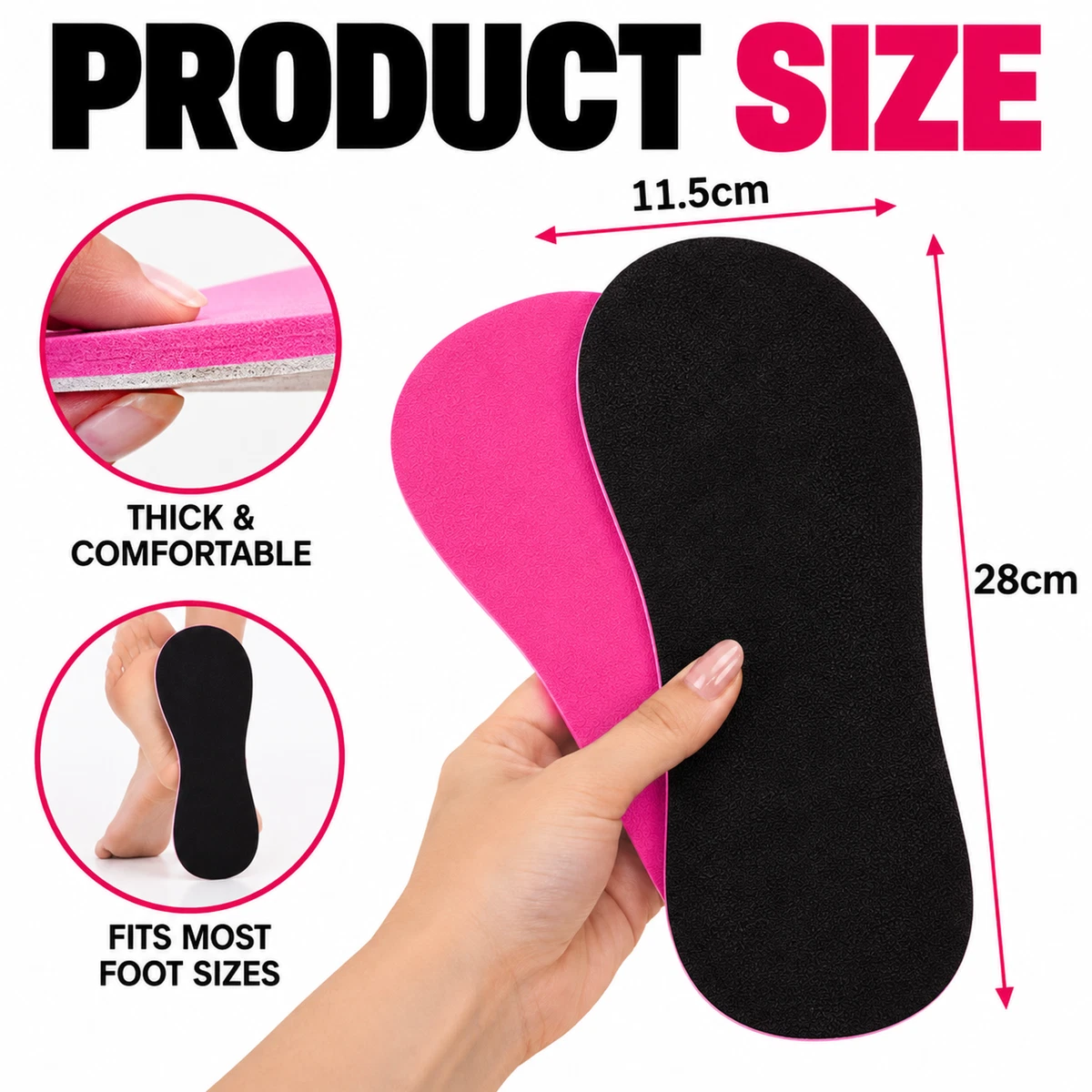 Protectores de pies de espuma adhesiva bronceado en spray almohadillas adhesivas bronceado desechables 10-200