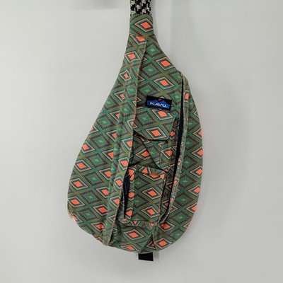 KAVU Rope Bag Limited Edition Aztec Southwest Geometric Sling Backpack Unisex