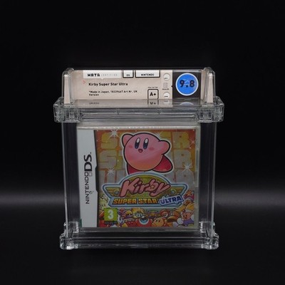 Wata 9.8 A+ Kirby Super Star Ultra DS Pal UK Sealed New Neu PSA Graded Nintendo