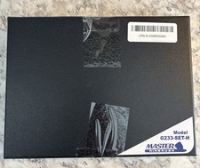 G233 Pro Set Master Gravity Airbrush Kit 2 Fluid Tips Air Hose OPEN BOX G233-set