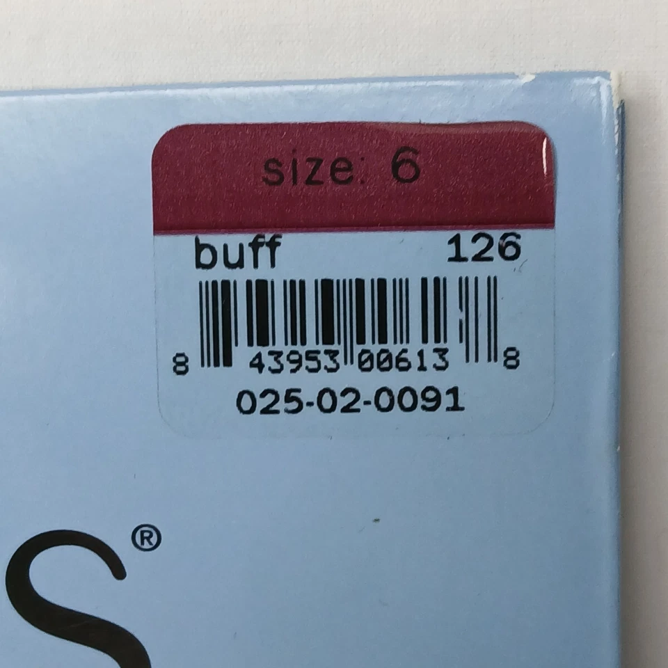 Assets Sarah Blakely perfect pantyhose buff size 6 reinforced toe Bodyshaping  - Image 2 of 4