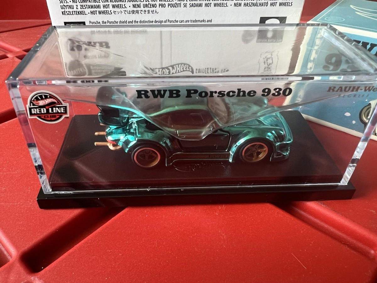 j*n様 送料込 RLC RWB ポルシェ930 ホットウィール レッドラインク Hot