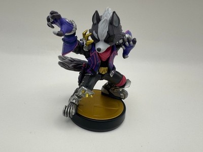 Nintendo amiibo Wolf NVL-001 Figur   guter Zustand für Sammler & Switch
