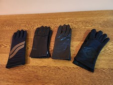 Assorted Women's Gloves - Four 4 Pairs, Size Small, Excellent Condition