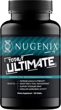Nugenix Total-T Ultimate 120ct TestoBooster•Muscle•Stamina & Vitality Exp. 2027