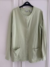 Ladies, Pale Green, Cotton Jacket, Size 14/16, Classic Elements, Slightly Grubby