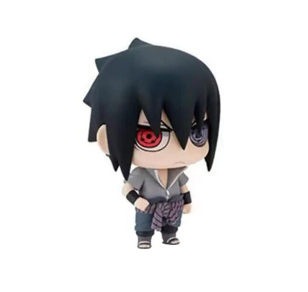 Kit 6 Boneco Naruto Sakura Sasuke Itachi Kakashi Obito